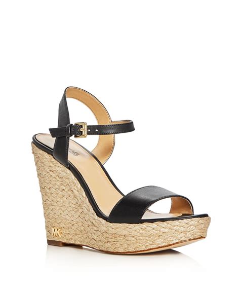 michael kors jill wedge sandals.